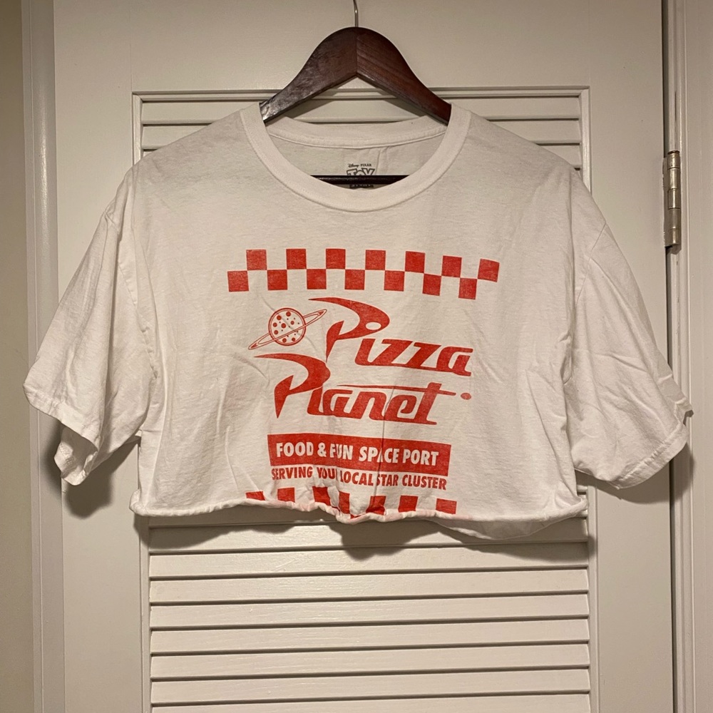 Cropped Pizza Planet Tee